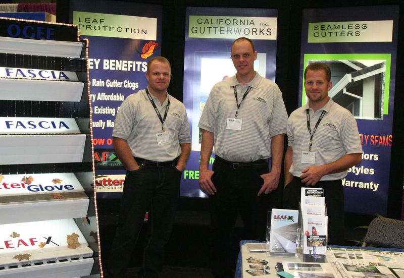 Semless Gutter Compnay / California Gutter Works at Cal Expo Home and Landscape Expo