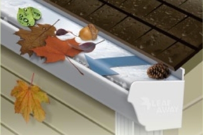 Leafaway Gutter Protection System No Clog Gutters